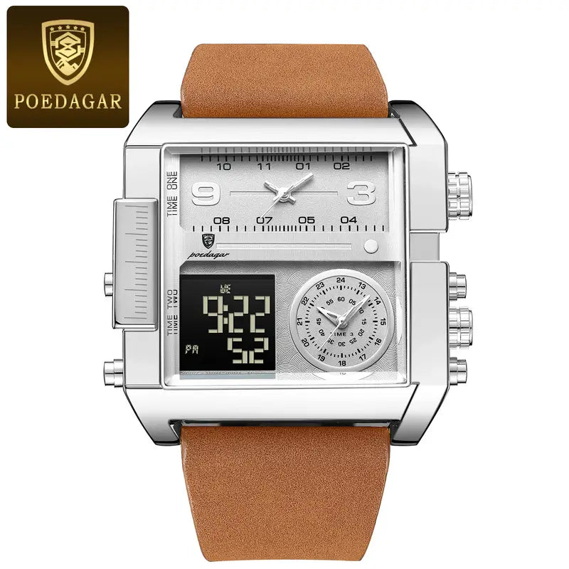 POEDAGAR Luxury Premium quality Men's Watch