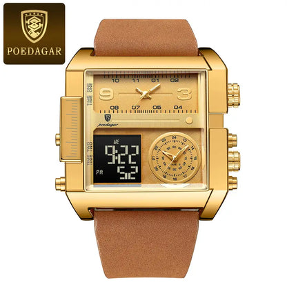 POEDAGAR Luxury Premium quality Men's Watch