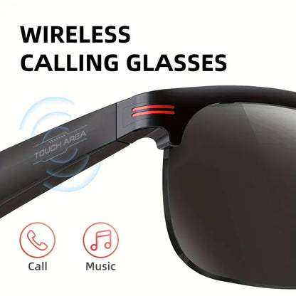 INEYES Smart Glasses for Men & Women - Wireless Calling, Touch Control, Wireless Connectivity, Long Battery Life, Music Playback, Rechargeable - Perfect for Driving & Outdoor Activities